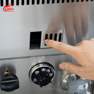 <span class=keywords><strong>Friteuse</strong></span> à gaz commerciale de comptoir d'équipement de collation <span class=keywords><strong>8L</strong></span> + <span class=keywords><strong>8L</strong></span> pour la restauration rapide - Product Image 5