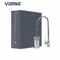 Système de purification d'eau par osmose inverse électrique sous évier VAMIA 200G, construction en plastique, design écologique pour la maison