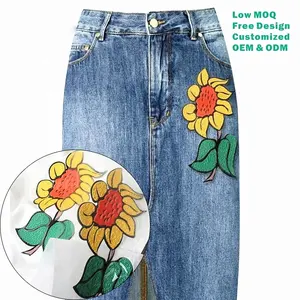 Iron on Fashion Design Digital Printed High Frequency Custom 3D Flower TPU Patch Labels for Clothing