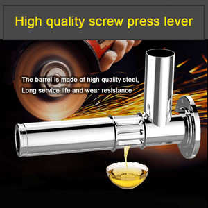 Presse à huile commerciale automatique en acier inoxydable YOP27 (<span class=keywords><strong>PLUS</strong></span>) 4750W pour soja et sésame, nouvelle capacité de 20-30 kg/h - Product Image 5