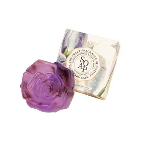 Muran Lusia flower Hot Selling 25 Stück DIY künstlicher PE-Schaum Rose Seife Blumen kopf mit Stiel zum Valentinstag
