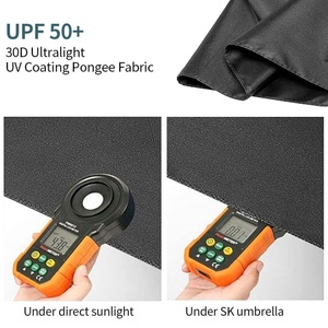 Lightweight Strong UV Protection <b>Windproof</b> Fully-Automatic Folding <b>Umbrella</b> Modern Straight Design Car Use Business Gifts Sunny - Product Image 5