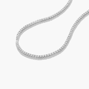 Trendy Silver Plated Pendant Diamond <b>Necklace</b> | Minimalist Women Jewelry | Daily Wear Gift 2026 - Product Image 3