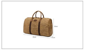 Sac fourre-tout marin en toile durable pour fitness grande capacité fermeture à glissière portable Weekender Sport pour les voyages de courte distance - Product Image 6
