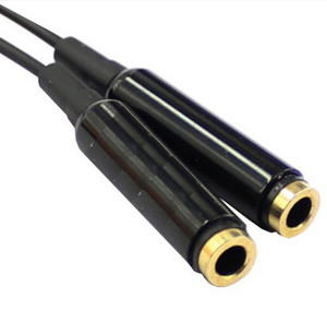 <span class=keywords><strong>Mini</strong></span> Conector estéreo macho de 3,5mm de la mejor calidad <span class=keywords><strong>a</strong></span> 2 conectores <span class=keywords><strong>hembra</strong></span> divisor <span class=keywords><strong>RCA</strong></span> Twin Phono Cable Lead Y adaptador - Product Image 5