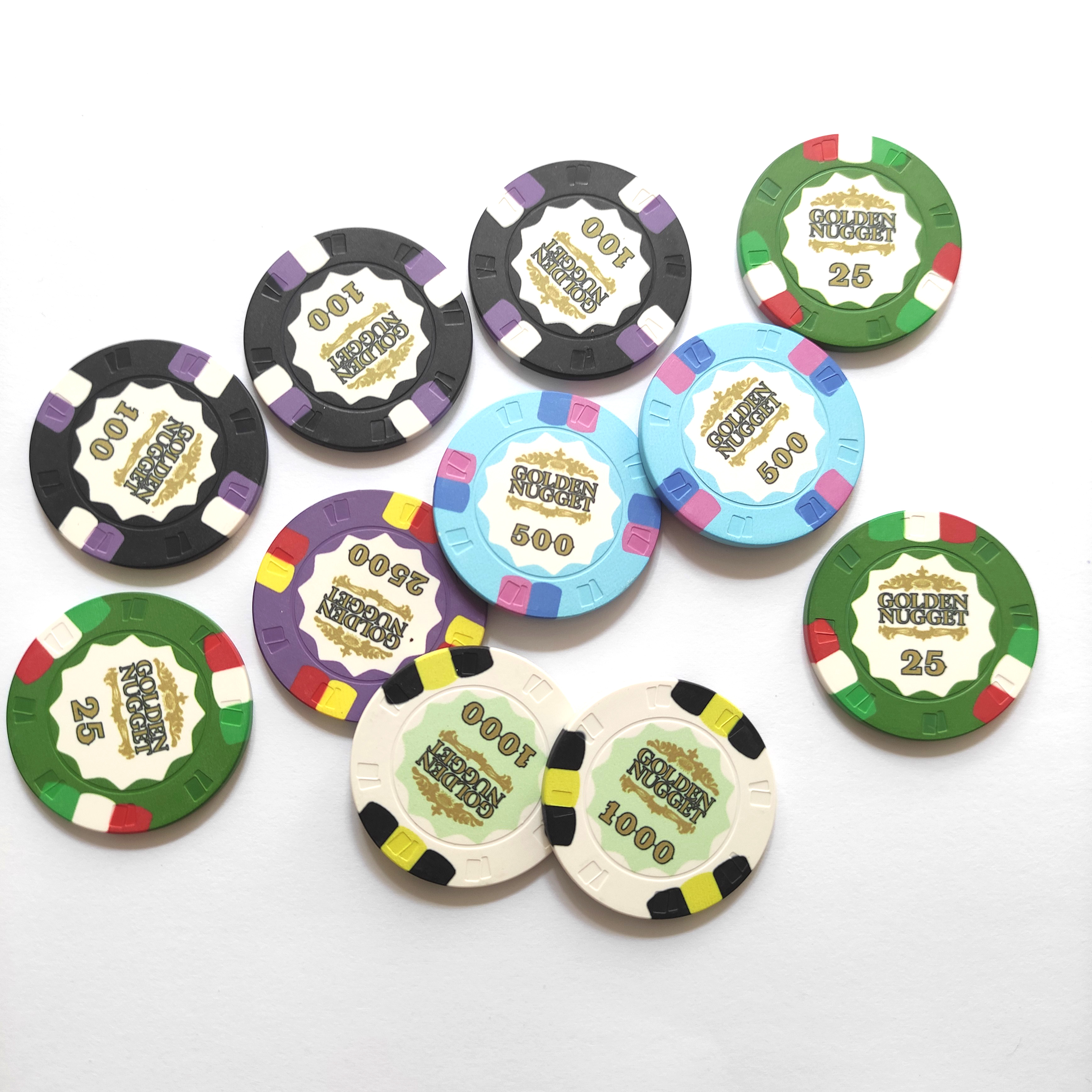 EPTポーカー チップ 10g カジノ セラミック 複数カラー選択可