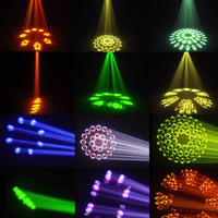 NOUVEAU 295W Dmx 14 Gobo Colors 8 Prism Moving Head Beam Light For Dj Party Disco