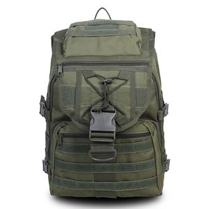 High Quality Wholesale Fashion Black Outdoor <b>Backpack</b> <b>Waterproof</b> Molle System Camping Hiking <b>Backpack</b> - Product Image 1
