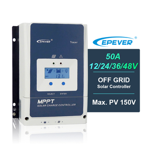 SUNYIMA Contrôleur De Charge Solaire MPPT 40A Écran LCD Double USB - Régulateur Solaire Intelligent