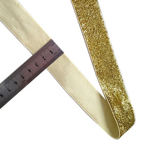 <span class=keywords><strong>Ruban</strong></span> en velours métallique noir non élastique de 1 pouce (25 mm) de large, <span class=keywords><strong>ruban</strong></span> pailleté de Noël pour emballage cadeau - Product Image 3