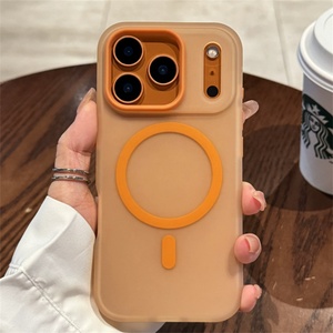 Funda para iPhone 17 Pro Max con Sensación de Piel, Magnética y Mate, para iPhone 17 Air, Antihuellas, Magnética - Product Image 1
