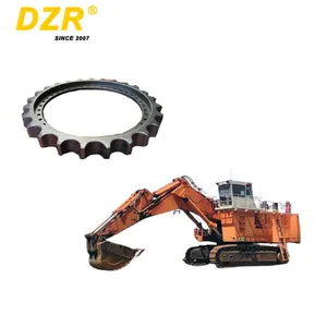 1028990 4451622 4637264 Pignon de chaîne pour excavatrice Hitachi Ex1800, pièces de train de roulement - Product Image 1