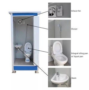 High Quality Luxury Toilette Portable Mobile Prefab Toilet Wc Temporary Toilet Malaysia Portable Toilet for Event - Product Image 5