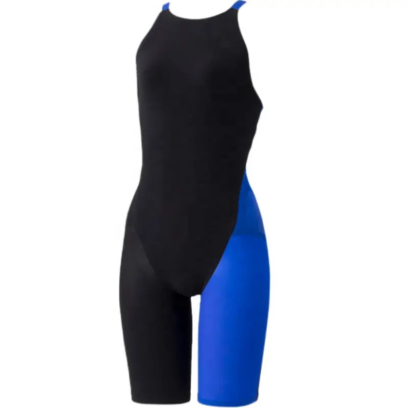Professional Competition One Piece Shark Skin Swimsuit Waterproof Fabric Low Water Resistance Full Body Swimsuit