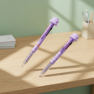 Juego de 30 Bolígrafos Ditto de 0.7mm en 3 Colores, Papelería Coreana para Niños, Personajes Lindos de Anime, Artículos Escolares al por Mayor - Product Image 3