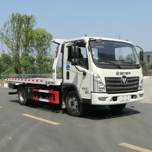 Professional 4x2 Foton 3 Ton 5 Ton Slidebed Wrecker <b>Flatbed</b> Recovery <b>Truck</b> with 1 Year Warranty - Product Image 2