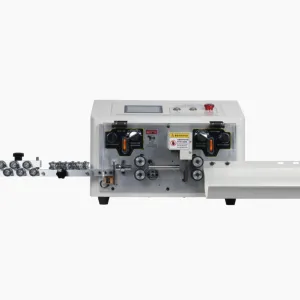 Hot sale multi function fiberglass braided pvc strip cable wire cutting peeling stripping machine