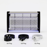 Piège à moustiques commercial à double tube pour l'industrie alimentaire, 8W 12W, LED, vente en gros, certifié CE RoHS, approvisionnement stable
