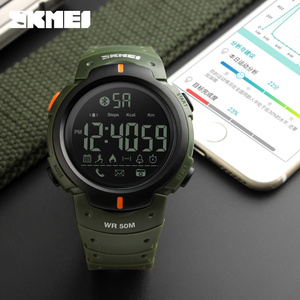 Montre Bluetooth <span class=keywords><strong>Skmei</strong></span>, montre numérique de sport pour homme, montre intelligente décontractée en gros, articles mixtes <span class=keywords><strong>1301</strong></span> 1227 1250 - Product Image 1