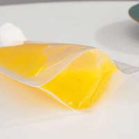 Pochette d'emballage de jus en plastique avec bec verseur Sac debout avec buse d'aspiration