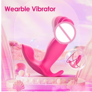 Vibratore Indossabile 3 <span class=keywords><strong>in</strong></span> 1 con Telecomando Wireless, Stimolatore Punto G e Clitoride, Giocattolo Sessuale per Donne <span class=keywords><strong>in</strong></span> Silicone - Product Image 3