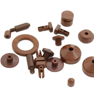 Custom High Quality Precision PI Polyimide Plastic Structural Parts Pins Fasteners Gears Rollers Balls