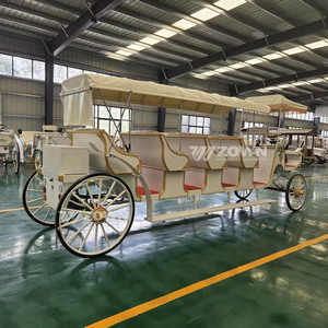 Carroza Eléctrica Turística Certificada por CE de ZOWN, Operada por Batería, de 4 Ruedas, de Lujo, para Bodas, Eventos, Recorridos Turísticos en Resorts, Servicio 2 - Product Image 4