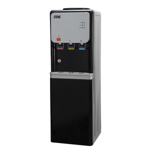 Distributeur d'eau Winningstar ST-6505 noir et argent, chauffage électrique, chargement par le haut, sur pied - Product Image 5