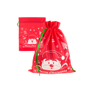 Bolsa de Regalo Navideña Grande de Santa Claus para Empacar Regalos, Fiestas, Celebraciones Familiares y Decoración Festiva - Product Image 1