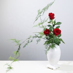 Ohararyu <span class=keywords><strong>Ikebana</strong></span> vases en céramique blanche pour fleurs style <span class=keywords><strong>japonais</strong></span> oiseau volant <span class=keywords><strong>vase</strong></span> à fleurs pour débutants - Product Image 1