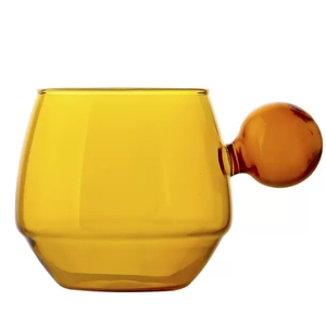 Taza de café con leche ligera de lujo personalizada al por mayor con mango de bola juego de té de la tarde inglés - Product Image 3
