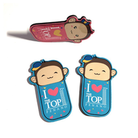 Aimants personnalisés en métal pour réfrigérateur, vente en gros, souvenirs, cadeaux, aimants de réfrigérateur à thème dessin animé