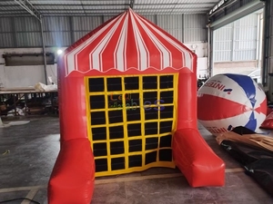 Jeux de sport gonflables géants 2 en 1 pour événements de carnaval Jeu gonflable Tic <span class=keywords><strong>Tac</strong></span> Toe à vendre - Product Image 4