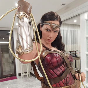 Figura de Resina Personalizada de Fábrica, Personaje de Película de Acción, <span class=keywords><strong>Marvel</strong></span>, <span class=keywords><strong>Mujer</strong></span> Maravilla, Busto de Personaje de Película - Product Image 3