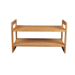 <span class=keywords><strong>Scarpiera</strong></span> Moderna a 2 Ripiani in <span class=keywords><strong>Bambù</strong></span> Resistente per Soggiorno e Ingresso Appartamento, Adatta anche per Uso Ospedaliero - Product Image 5