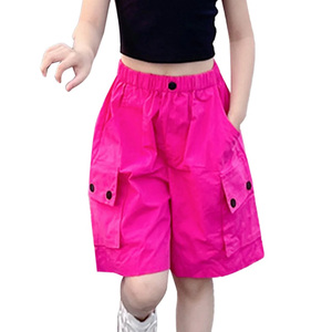 Shorts de Moda para Chicas Jóvenes, Diseño Informal y Divertido, Ajuste Holgado, Tejido Transpirable, Ecológico y de Secado Rápido, Estilo Casual - Product Image 4