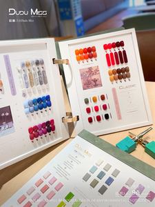 Dudu Miss – Kit de Gel à <span class=keywords><strong>Ongles</strong></span> Multicolore 96 Couleurs – Nouveau Modèle 2024 – Gel Végétal Écologique pour Nail Art – Non Toxique – Gel UV pour Salon de Manucure - Product Image 2