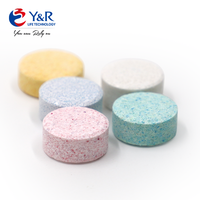 Biyobozunur Banyo Temizleyici Tablet Yedek Şişesi 500ml Aşırı Kimyasal İçermez Özelleştirilmiş Marka Logosu OEM