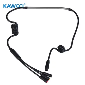 Custom Waterproof Cable Assembly 2p 3p 4pin Female Cable