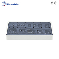 Ensemble d'implants vétérinaires Davin Med en titane poreux 3D PGR pour la reconstruction de l'articulation du genou chez le chien