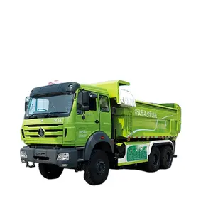 Mercede s מכירה לוהטת Beiben 6X4 10 גלגל בשימוש חדש טיפר משאית אשפה