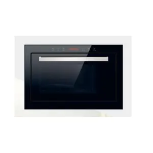 2023 Ingebouwde Elektrische Met Sensor Glas Touch Voor Thuis Magnetron 27l Zwart Forno Oem Gratis Reserveonderdelen Grillen Glas Front