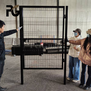 Malla <span class=keywords><strong>de</strong></span> Alambre Soldada Curvada Decorativa 3D en Oferta, para Cercas <span class=keywords><strong>de</strong></span> Jardín, Hogar, Exteriores y Ferrocarriles - Product Image 3