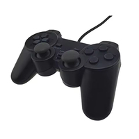 Mando de Juego con Cable Negro para PS2, Joypad para Interfaz de Host de PS2, Joystick