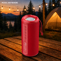 ZEALOT S46 IPX5 Su Geçirmez Kablosuz Hoparlör 10W Stereo 2200mAh RGB Işık TF USB AUX Mikro USB Askılı Açık Hava Kampçılığı Toptan Satış