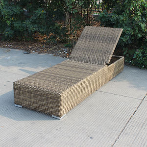 في الهواء الطلق الترفيه الروطان الأثاث الفناء بجانب المسبح الشاطئ واحد صالة الشمس السرير - Product Image 2