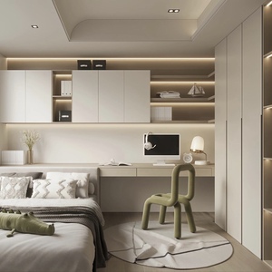 <span class=keywords><strong>Letto</strong></span> Tatami Moderno in MDF con Cassetti, Set Camera da <span class=keywords><strong>Letto</strong></span> con Pannello in Legno, <span class=keywords><strong>Letto</strong></span> <span class=keywords><strong>Matrimoniale</strong></span> dal Design Elegante - Product Image 2