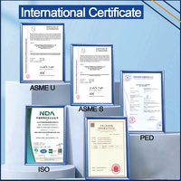CJSE 2026 Réservoirs d'azote liquide certifiés GB ASME de fabrication chinoise, réservoir de stockage d'azote liquide et d'oxygène de 150 m³ pour hôpital