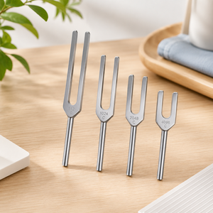 เครื่องมือทดสอบการได้ยินแบบเสียงบริสุทธิ์ ดีเกา พรีซิชั่น เฟรควินซี แมดิคอล ทูนนิ่ง ฟอร์ก สำหรับการตรวจทางหู คอ จมูก ในโรงพยาบาลและการตรวจสุขภาพ - Product Image 6