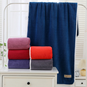 ชุดผ้าขนหนูคอรัลฟลีซ Jin Ao ขนาด 35x75 70x140 35x35 ซม. หนานุ่ม ซึมซับดี ไม่เป็นขุย ผ้าขนหนูสำหรับใช้ในบ้าน พร้อมพิมพ์โลโก้ - Product Image 4